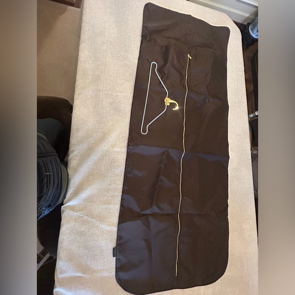 Vintage Louis Vuitton Garment Bag and LV Hanger! Authentic!